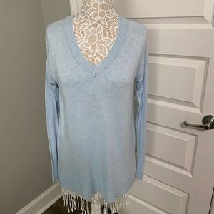 A New Day light blue v-neck sweater